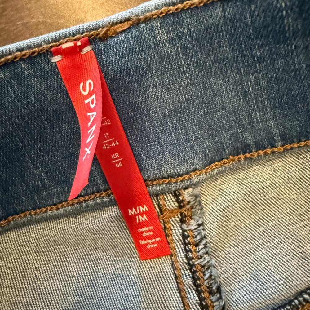 SPANX Women's Jeggings in Light Blue - Picture 3 of 3
